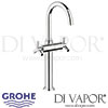 Grohe Atrio Classic Basin Mixer Crosshead XL-Size Spare Parts